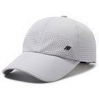 Șapcă bărbați din fâș, model RIdge, culoarea gri deschis.