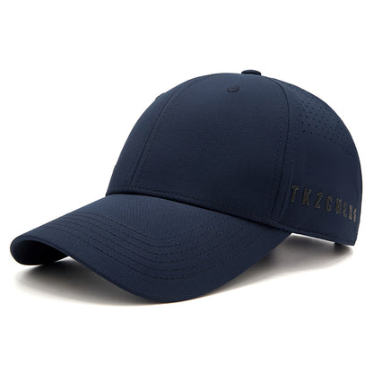 Șapcă bărbați sport, de vară, bleumarin cu plasă, model Breeze.